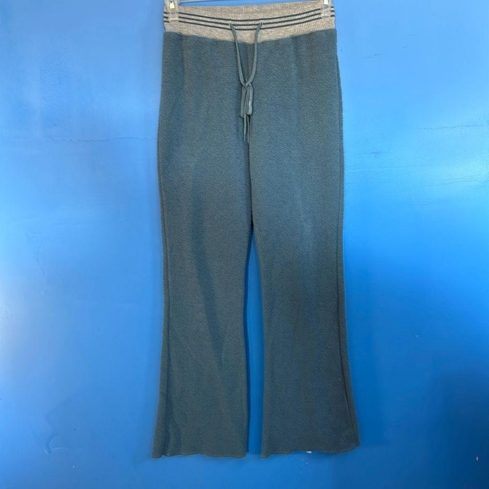 Miken Women's Medium Blue Drawstring Sweatpants Lounge Joggers